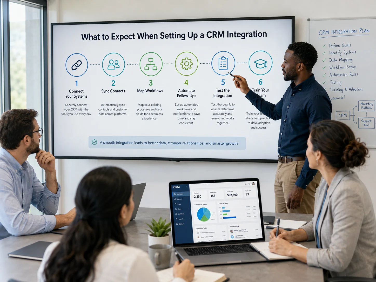Connecting business apps and tools through a unified CRM for a Cumming GA business