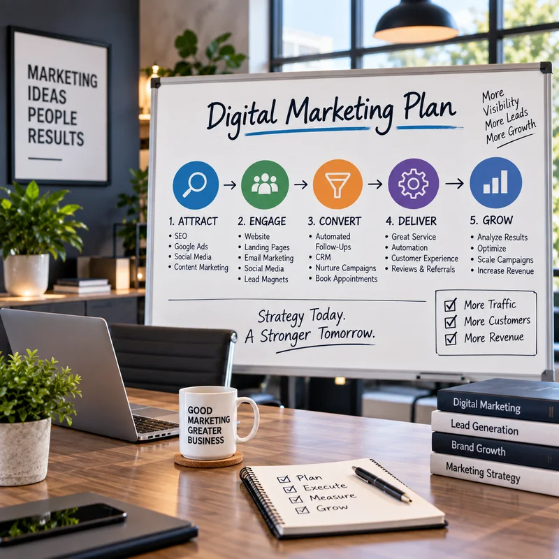 Paid advertising performance growth chart for a Cumming GA business