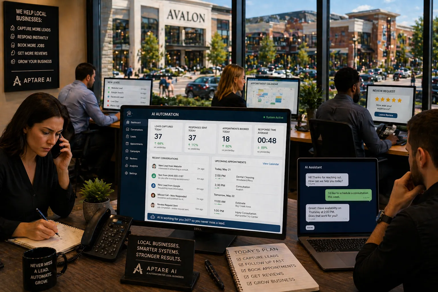 AI automation for the Alpharetta GA business market
